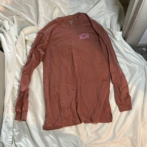 Brown PINK long sleeve shirt